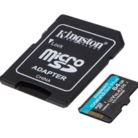 Kingston Canvas Go! Plus SDCG4/256GB 256GB Micro SD Card, UHS-1 (U3) Kingston Canvas Go! Plus SDCG4/256GB 256GB Micro SD Card, UHS-1 (U3)